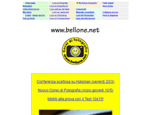 Tablet Screenshot of bellone.net